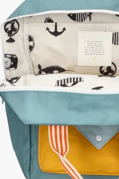 blauwe sticky lemon rugtas backpack large