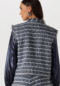 blauwe studio amaya gilet semmy