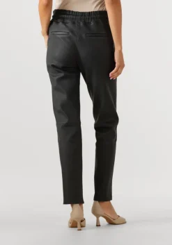 blauwe studio ar wijde broek nora stretch plonge