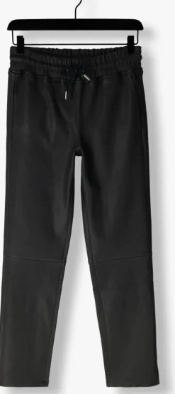 blauwe studio ar wijde broek nora stretch plonge