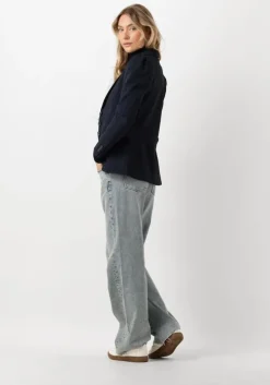 blauwe summum blazer blazer punto vintage stripe