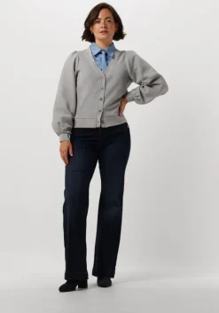 blauwe summum flared jeans flared jeans boom stretch denim