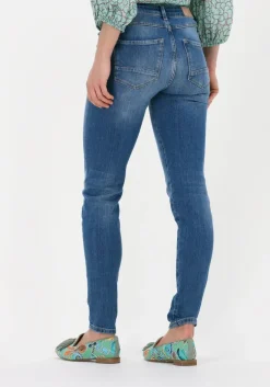 blauwe summum skinny jeans skinny jeans soft cotton indig