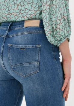 blauwe summum skinny jeans skinny jeans soft cotton indig