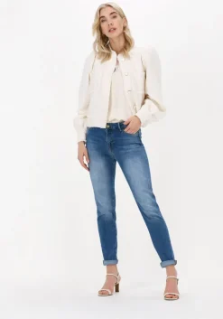 blauwe summum skinny jeans skinny jeans soft cotton indig