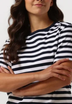 blauwe summum t-shirt short sleeve top classic cotton tee