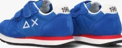 blauwe sun68 lage sneakers boys tom solid