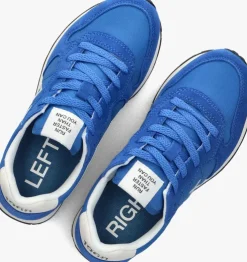 blauwe sun68 lage sneakers boys tom solid