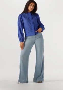 blauwe suncoo blouses leony