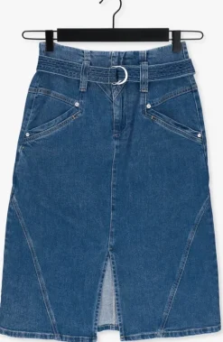 blauwe suncoo midirok fresh