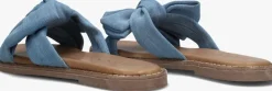 blauwe tango slippers audrey 1