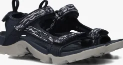 blauwe teva platte sandalen tanza kids