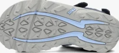 blauwe teva platte sandalen tanza kids