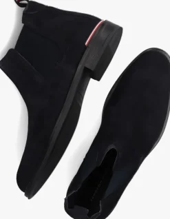 blauwe tommy hilfiger chelsea boots core rwb hilfiger chelsea