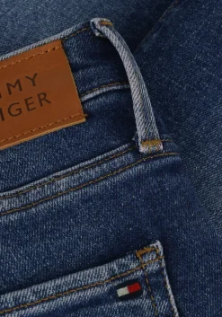 blauwe tommy hilfiger flared jeans bootcut rw paty