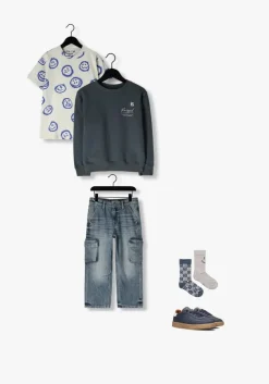 blauwe tommy hilfiger lage sneakers 34081