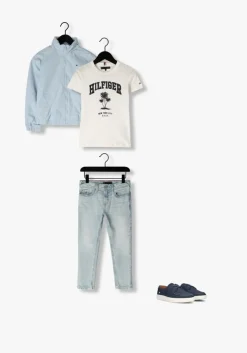 blauwe tommy hilfiger lage sneakers 33853