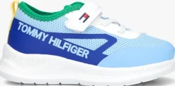 blauwe tommy hilfiger lage sneakers 33868