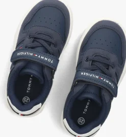 blauwe tommy hilfiger lage sneakers 34069
