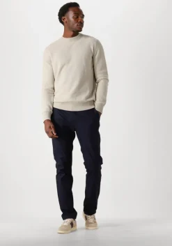 blauwe tommy hilfiger pantalon denton tech chino