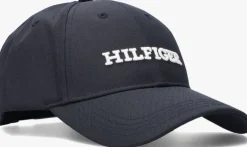 blauwe tommy hilfiger pet th monotype canvas 6 panel cap