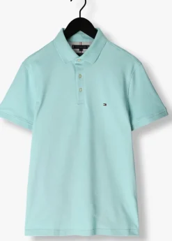 blauwe tommy hilfiger polo 1985 slim polo