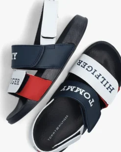blauwe tommy hilfiger sandalen 33454
