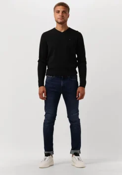 blauwe tommy hilfiger slim fit jeans core slim bleecker bridger ind