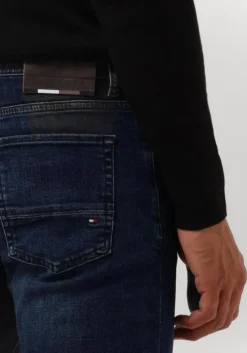 blauwe tommy hilfiger slim fit jeans core slim bleecker bridger ind