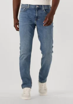 blauwe tommy hilfiger slim fit jeans core denton