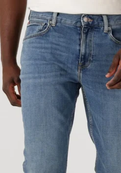 blauwe tommy hilfiger slim fit jeans core denton