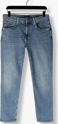 blauwe tommy hilfiger slim fit jeans core denton