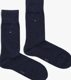 blauwe tommy hilfiger sokken th men sock classic