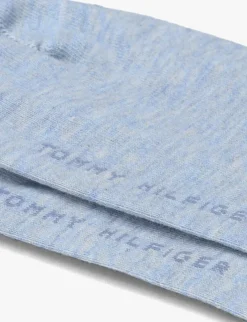 blauwe tommy hilfiger sokken th women sock casual 2p