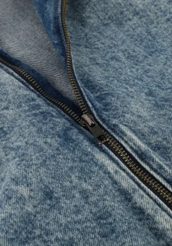 blauwe tommy hilfiger spijkerjas ivy relaxed denim jacket