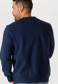 blauwe tommy hilfiger sweater monotype label sweatshirt