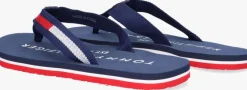 blauwe tommy hilfiger teenslippers 30983
