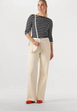 blauwe tommy hilfiger tops & t-shirts new cody slim boat-nk 3/4slv