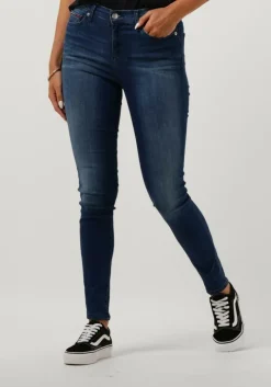 blauwe tommy jeans skinny jeans nora mr skny nnmbs