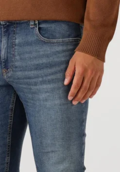 blauwe tommy jeans slim fit jeans scanton slim di1238