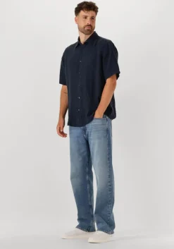 blauwe tommy jeans straight leg jeans otis regular str bi0134 co