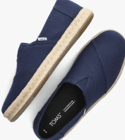 blauwe toms instappers alp rope 2.0
