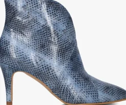 blauwe toral enkellaarsjes 12804