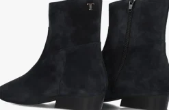 blauwe toral enkellaarsjes belinda