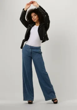 blauwe twinset milano wide jeans 10070822-cpc