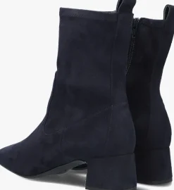 blauwe unisa enkellaarsjes lemico