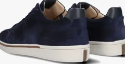 blauwe van bommel lage sneakers sbm-10019