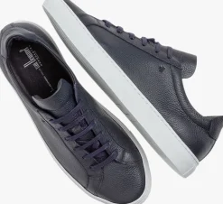 blauwe van bommel lage sneakers sbm-10023