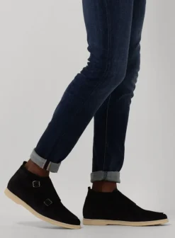 blauwe van bommel nette schoenen sbm-50040