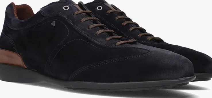 blauwe van bommel nette schoenen sbm-10016 senna